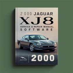 2000 Jaguar XJ XJ8 Software Service Repair Workshop Manual PDF