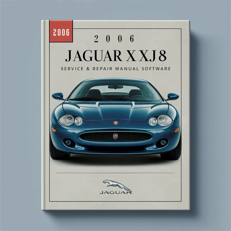 2006 Jaguar XJ XJ8 Software Service Repair Workshop Manual PDF