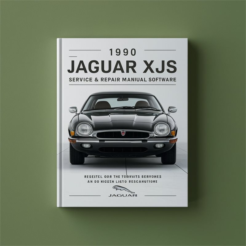 1990 Jaguar XJS Software Service Repair Workshop Manual PDF