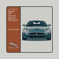2008 Jaguar XKR Service & Repair Manual Software 