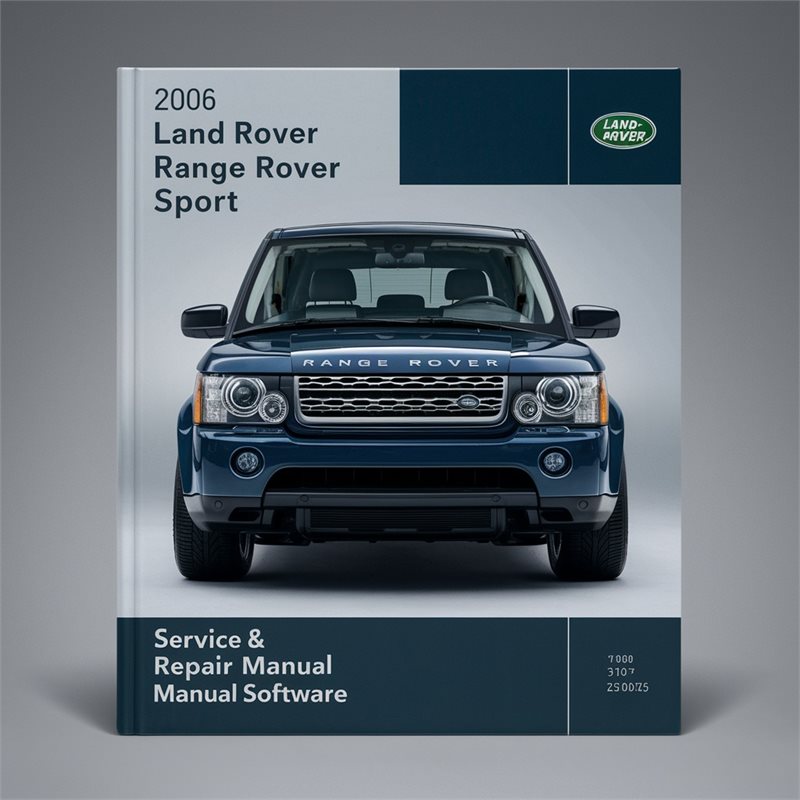 2006 Land Rover Range Sport Software Service Repair Workshop Manual PDF