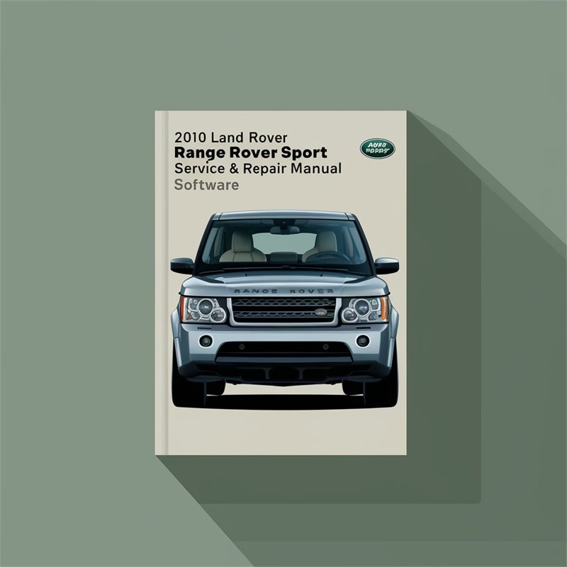 2010 Land Rover Range Sport Software Service Repair Workshop Manual PDF