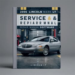 2006 Lincoln Mark Series LT Software Service Repair Workshop Manual PDF