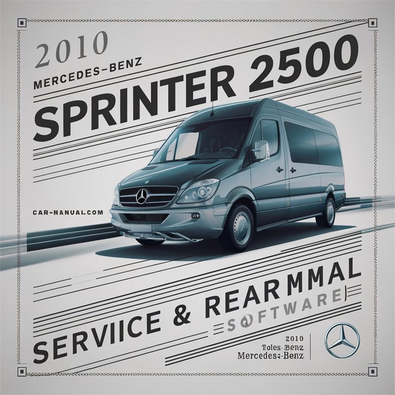 2010 Mercedes Sprinter Benz 2500 Software Service Repair Workshop Manual PDF