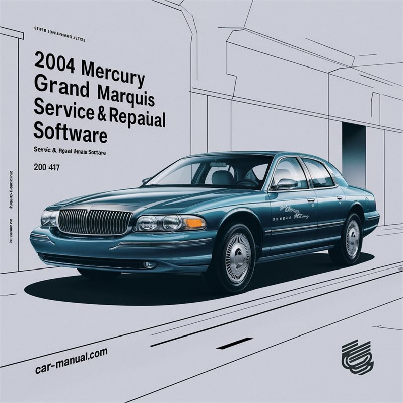 2004 Mercury Grand Marquis Software Service Repair Workshop Manual PDF