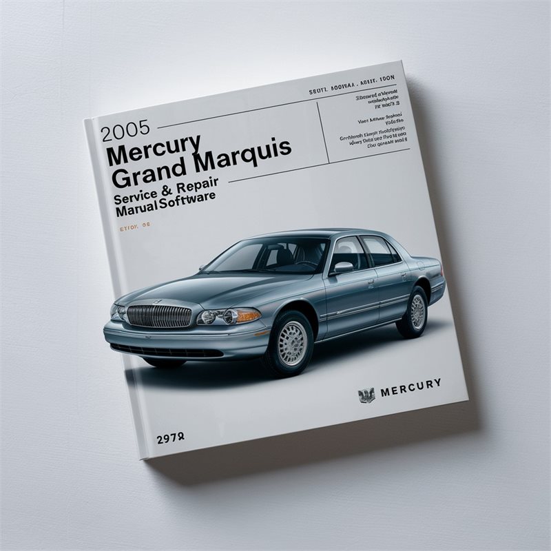 2005 Mercury Grand Marquis Software Service Repair Workshop Manual PDF
