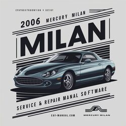 2006 Mercury Milan Software Service Repair Workshop Manual PDF