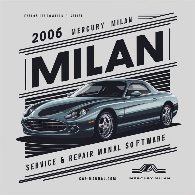 2006 Mercury Milan Software Service Repair Workshop Manual PDF