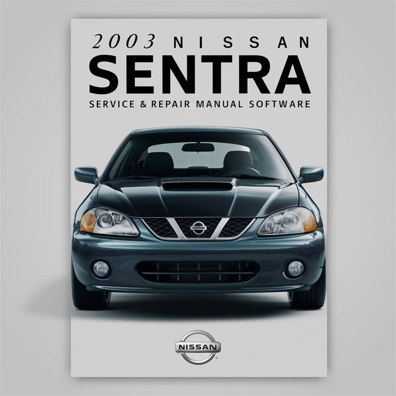 2003 Nissan Sentra Software Service Repair Workshop Manual PDF