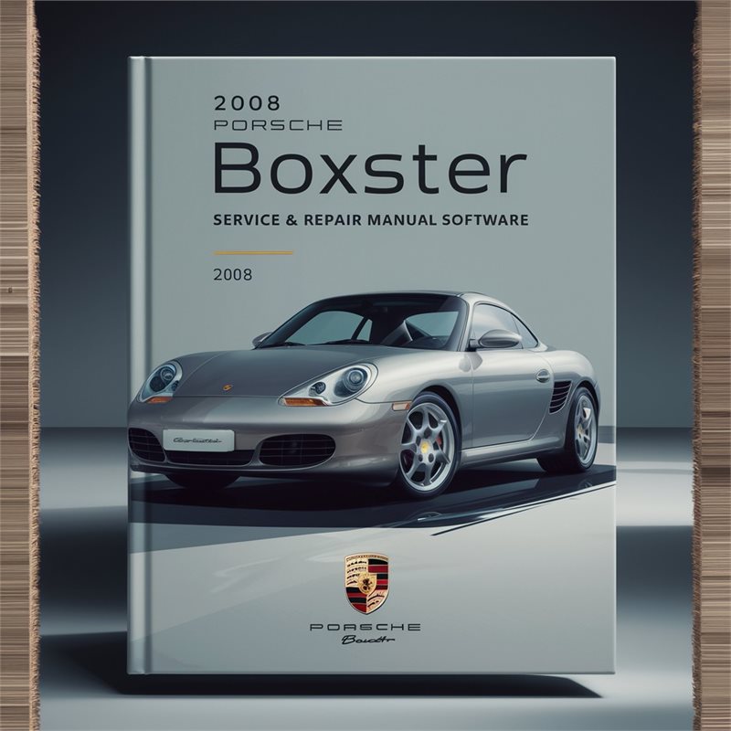 2008 Porsche Boxster Software Service Repair Workshop Manual PDF