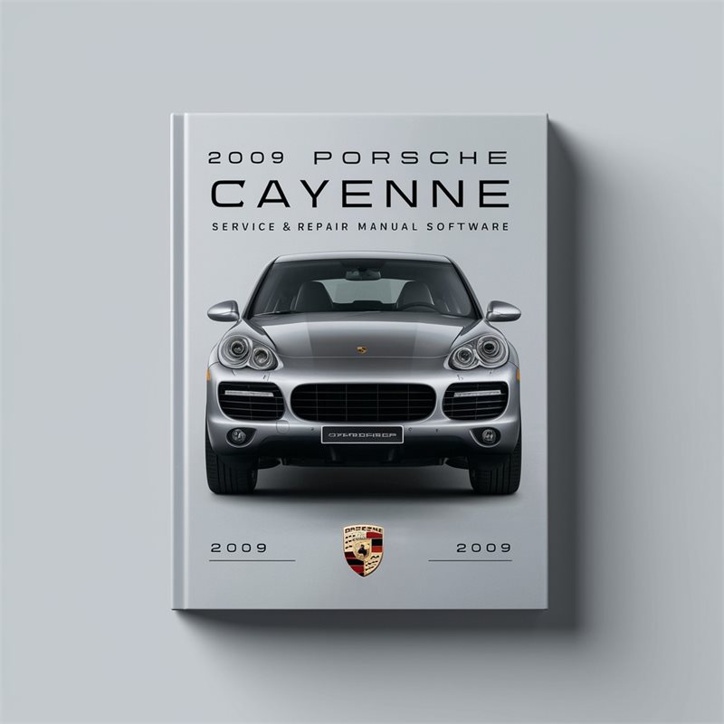 2009 Porsche Cayenne Software Service Repair Workshop Manual PDF