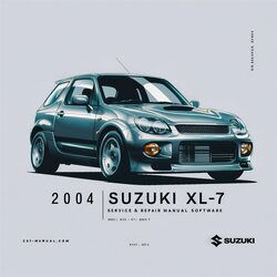 2004 Suzuki XL 7 XL-7 Software Service Repair Workshop Manual PDF