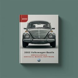 2003 Volkswagen Beetle Software Service Repair Workshop Manual PDF