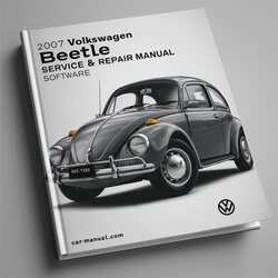 2007 Volkswagen Beetle Software Service Repair Workshop Manual PDF