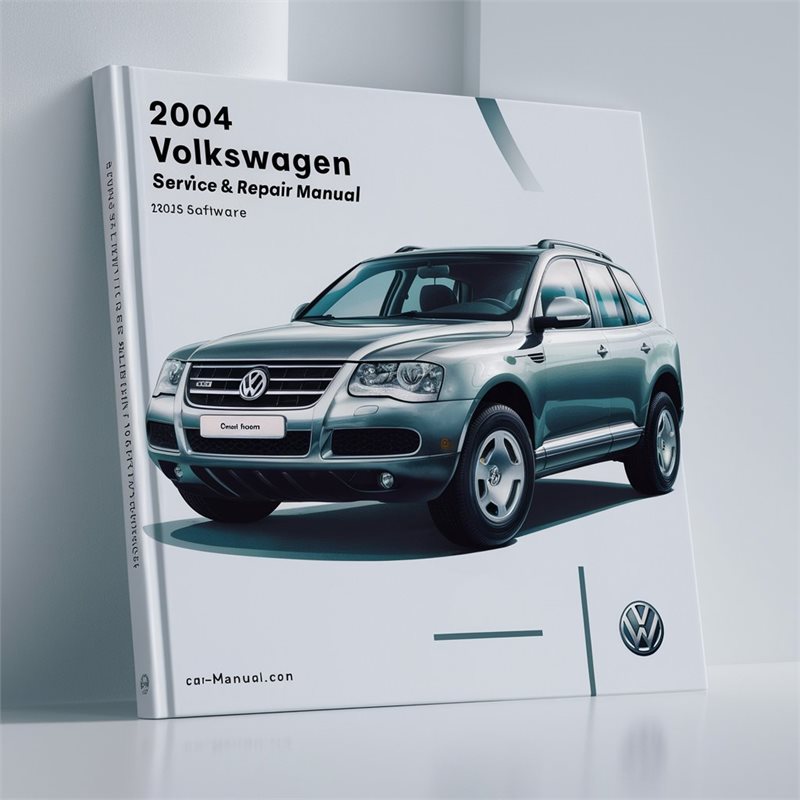 2004 Volkswagen Touareg Software Service Repair Workshop Manual PDF