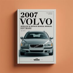 2007 Volvo V50 Software Service Repair Workshop Manual PDF