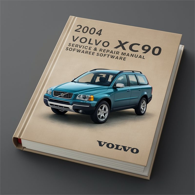 2004 Volvo XC90 Software Service Repair Workshop Manual PDF