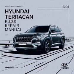 Hyundai Terracan Kj2.9 Engine Service Repair Workshop Manual PDF