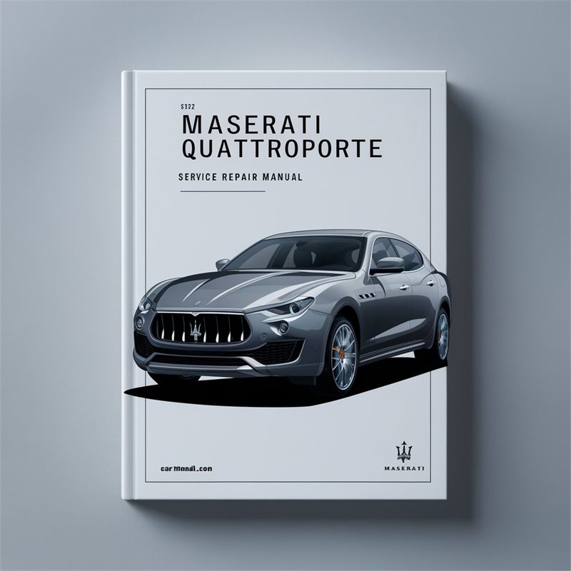 Maserati Quattroporte Service Repair Workshop Manual PDF