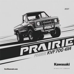 Kawasaki Prairie 700/kvf700 4x4 Service Repair Workshop Manual PDF