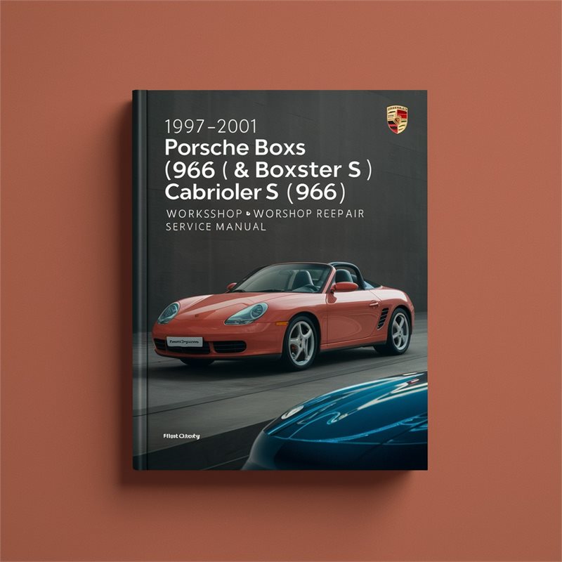 1997-2001 Porsche Boxster (986) S Cabriolet Service Repair Workshop Manual PDF
