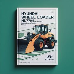 Hyundai Wheel Loader Hl770-9 / Service Repair Workshop Manual PDF