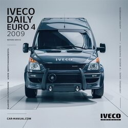 2006-2009 Iveco Daily Euro 4 Van - (mechanical, Electric Electronic) Service Repair Workshop Manual PDF