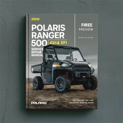 2009 Polaris Ranger 500 4x4 EFI (free Preview) Service Repair Workshop Manual PDF