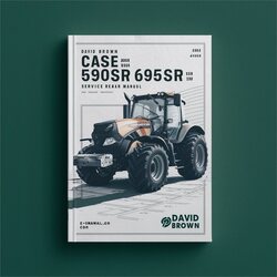 David Brown Case 580SR 590SR 695SR Service Repair Workshop Manual PDF
