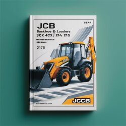 JCB Backhoe Loaders 3CX 4CX 214E 214 215 217 Master Service Repair Workshop Manual PDF