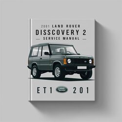 2001 Land Rover Discovery Service Repair Workshop Manual PDF