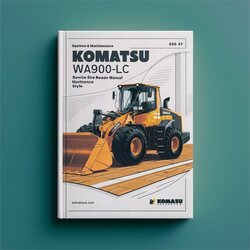 Komatsu WA900-1LC Wheel Loader Operation Service Repair Workshop Manual PDF