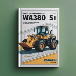 Komatsu Wheel Loader WA380 5H Operation Service Repair Workshop Manual PDF