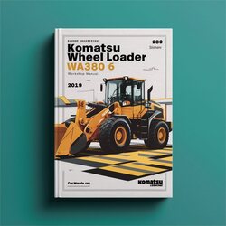 Komatsu Wheel Loader WA380 6 Service Repair Workshop Manual PDF
