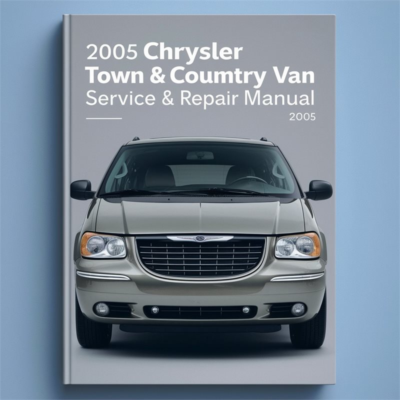 2005 Mini Van Chrysler Town Country Service Repair Workshop Manual PDF