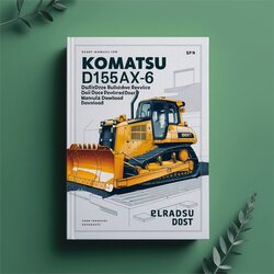 Komatsu D155ax-6 Bulldozer Dozer (s/n: 80001 Up) Service Repair Workshop Manual PDF