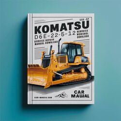 Komatsu D65E-12 D65P-12 D65EX-12 D65PX-12 Bulldozer (sn: 60001 Up) Service Repair Workshop Manual PDF