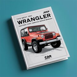 1993 Jeep Wrangler Best YJ Service Repair Workshop Manual PDF
