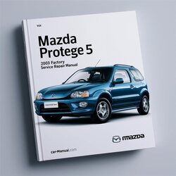 2003 Mazda Protege Service Repair Workshop Manual PDF