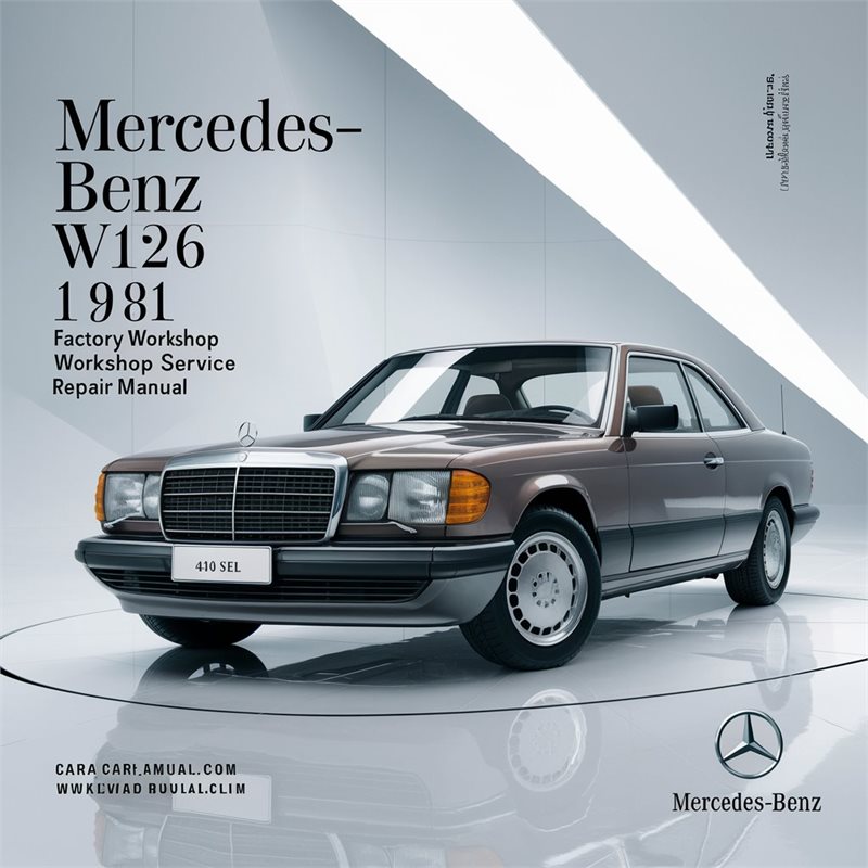 1986-1991 Mercedes W126 Benz 420SEL Service Repair Workshop Manual PDF