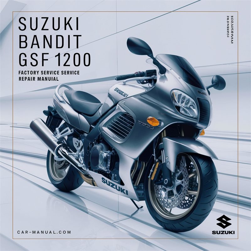 2003 Suzuki GSF Bandit Series 1200 Pd Service Repair Workshop Manual PDF