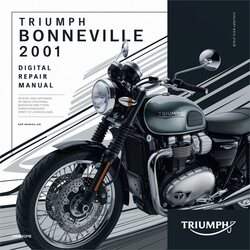 2001 Triumph Bonneville Digital Service Repair Workshop Manual PDF