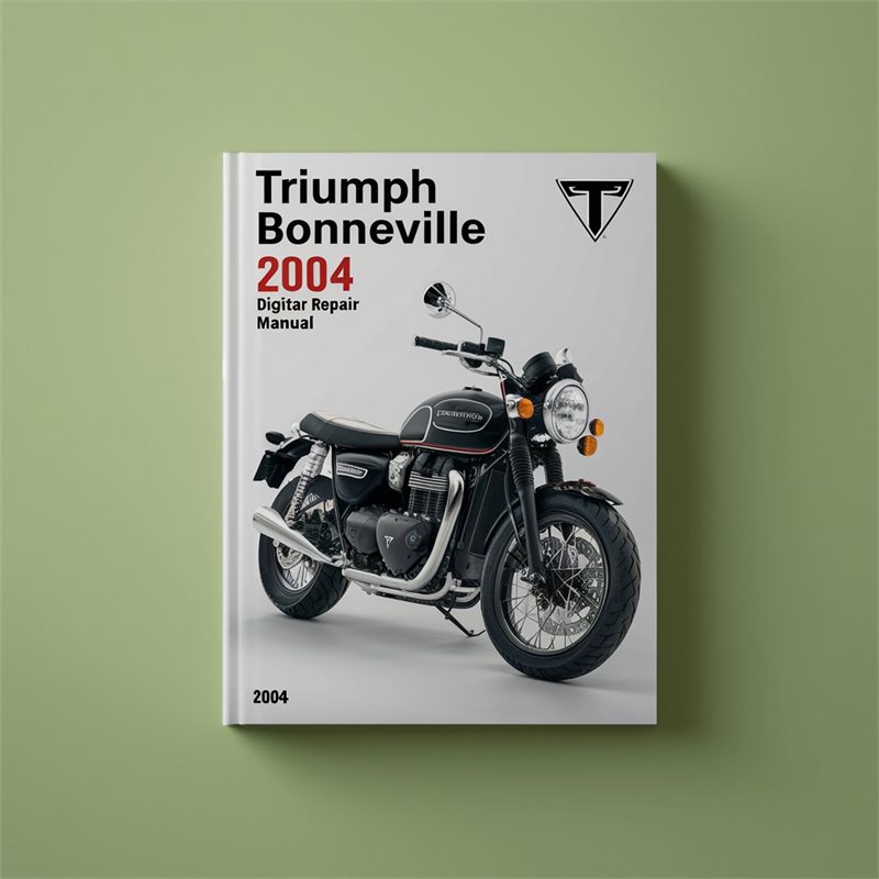 2004 Triumph Bonneville Digital Service Repair Workshop Manual PDF