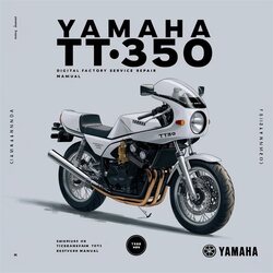 1990 Yamaha TT Models TT350 Digital Service Repair Workshop Manual PDF