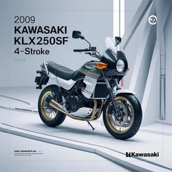 2009 Kawasaki KLX Series KLX250S KLX250SF 4-stroke Motorcycle Service Repair Workshop Manual PDF