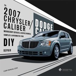 2007 Dodge Caliber Chrysler/ [ Informative DIY ] Service Repair Workshop Manual PDF