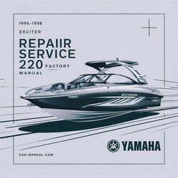 1996-1998 Yamaha Exciter JET Boat 220 Service Repair Workshop Manual PDF