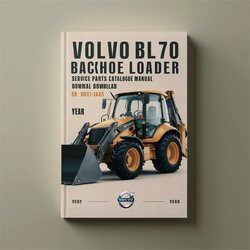 Chevrolet Parts Catalogue Volvo BL70 Backhoe Loader Sn: 10001-11488 Catalog PDF