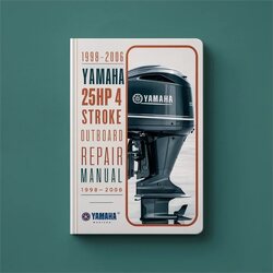 1998-2006 Yamaha 25HP 4 Stroke Outboard Service Repair Workshop Manual PDF