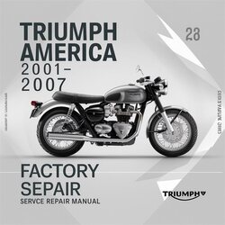 2001-2007 Triumph America Service Repair Workshop Manual PDF
